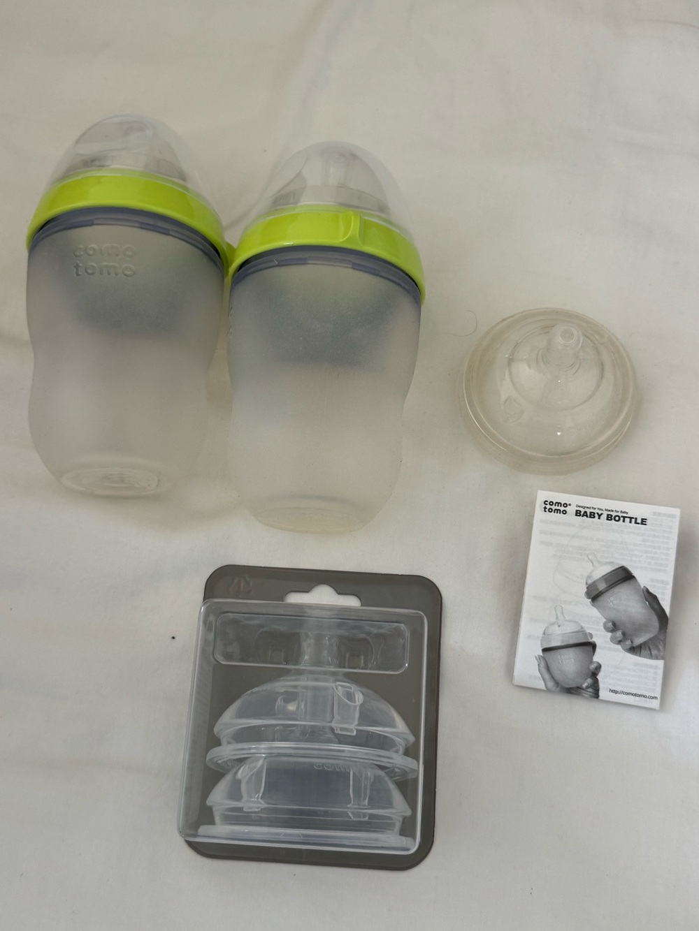 Comotomo bottle lot